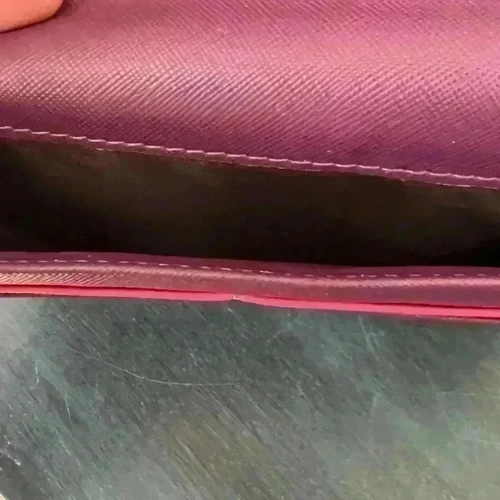 Burgundy wallet
